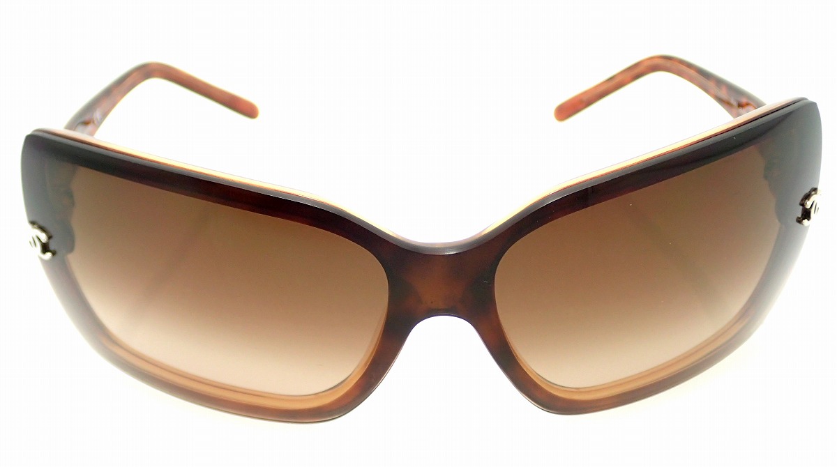 楽天市場】CHANEL シャネル サングラス ブラウングラデーション