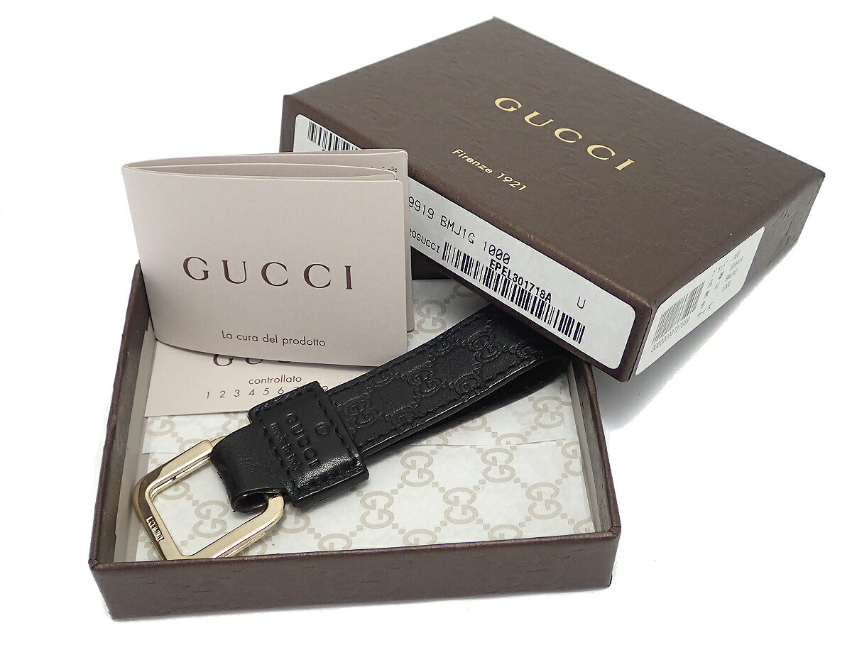 楽天市場】GUCCI グッチ マイクログッチシマ キーリング キーホルダー