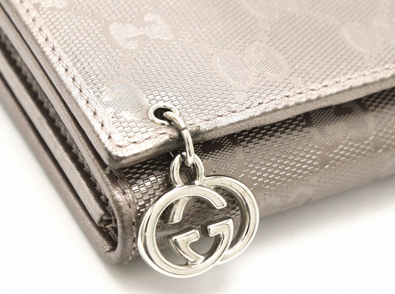 楽天市場】【財布】GUCCI グッチ GGインプリメ ウォレット チェーン