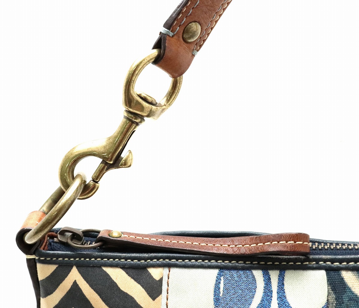 楽天市場】【バッグ】COACH コーチ パッチワーク スモール ホーボー