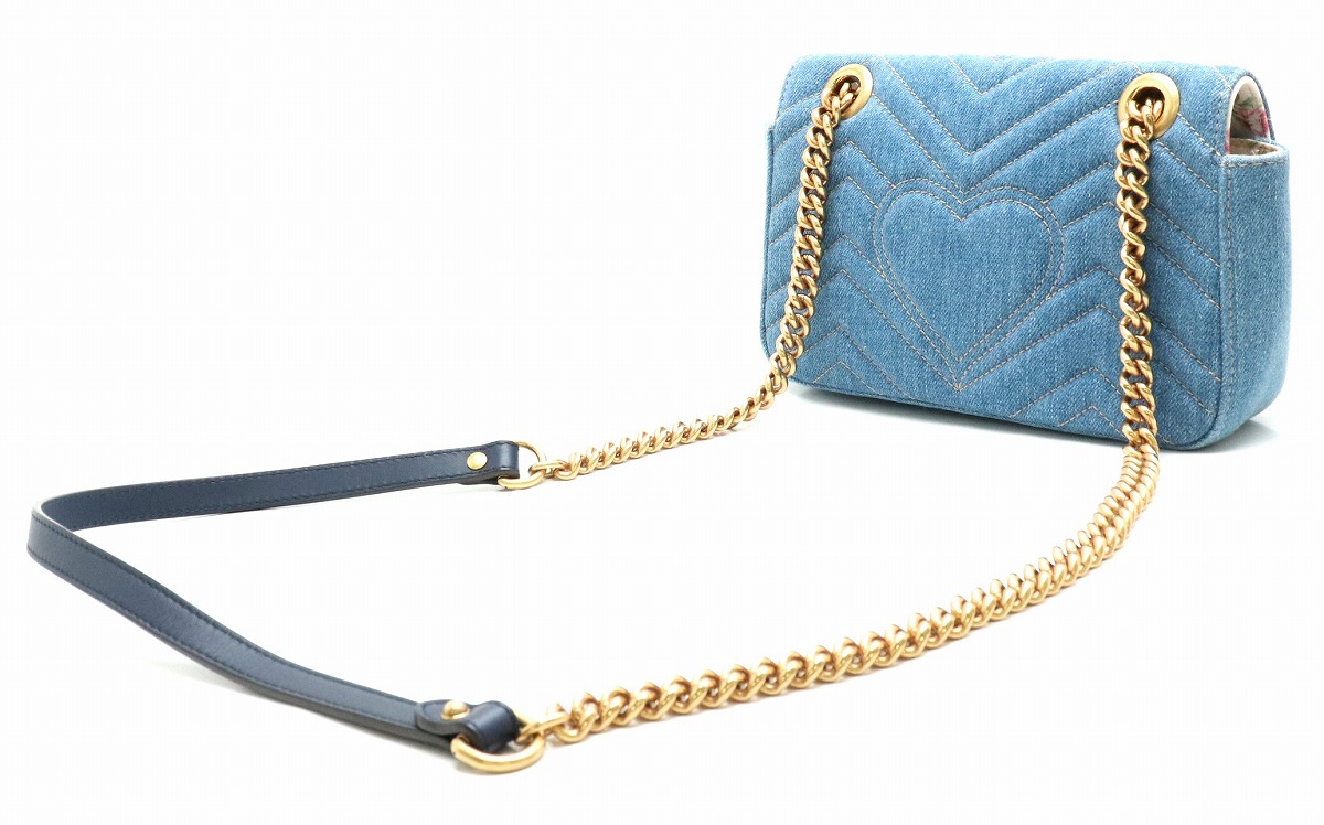 楽天市場】【未使用品】【バッグ】GUCCI グッチ GGマーモント