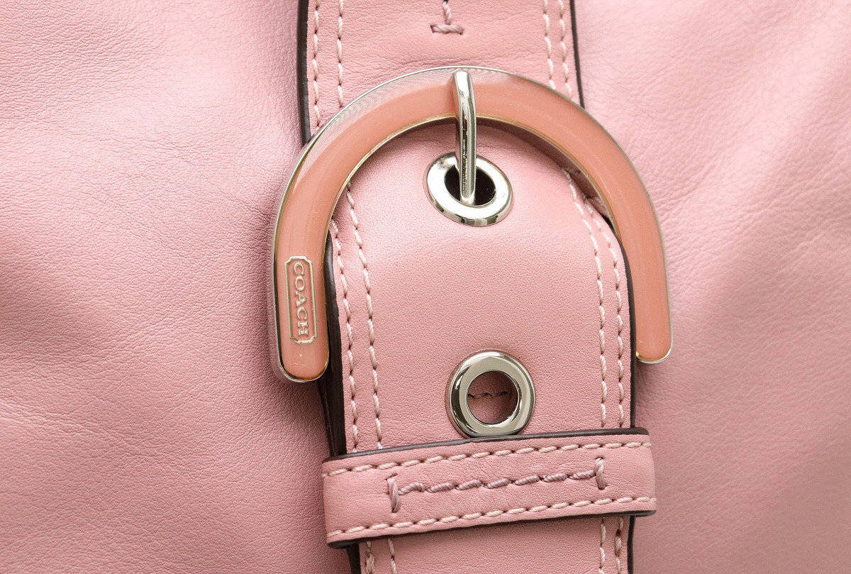 楽天市場】【バッグ】COACH コーチ ソーホー ラージ レザーホーボー