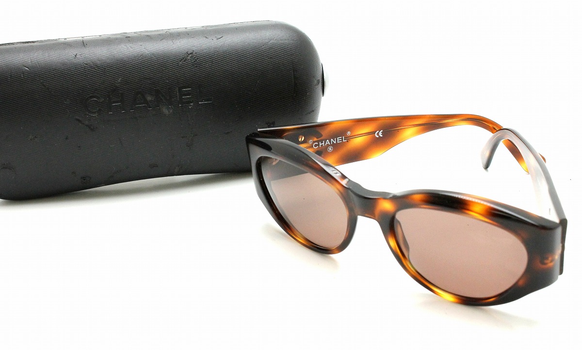 楽天市場】CHANEL シャネル サングラス ココマーク ブラウンスモーク