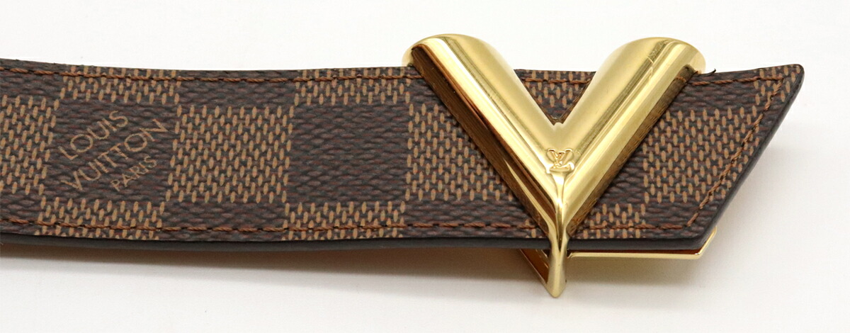 楽天市場】LOUIS VUITTON ルイ ヴィトン ダミエ サンチュール