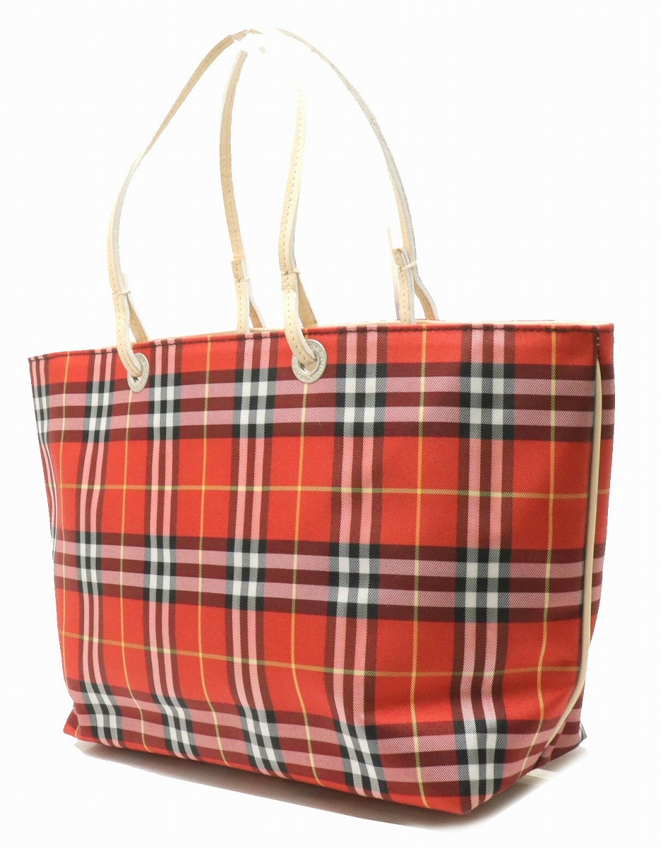 楽天市場】【バッグ】BURBERRY バーバリー ノバチェック トートバッグ