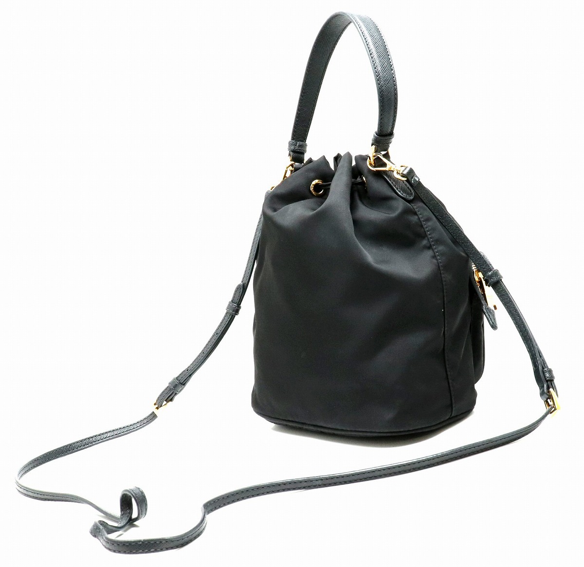 楽天市場】【バッグ】PRADA プラダ ナイロン 巾着バッグ 2WAY