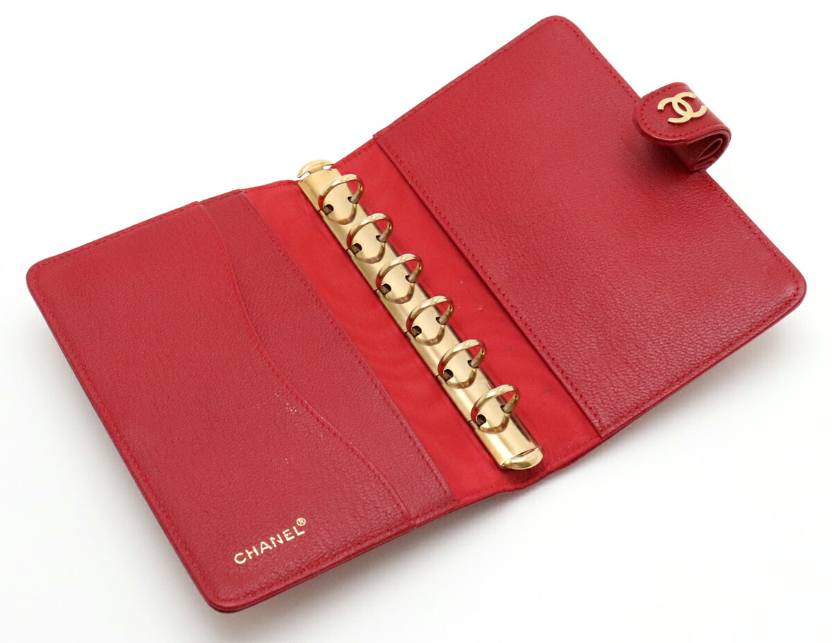 楽天市場】CHANEL シャネル ココマーク アジェンダ 手帳カバー 手帳