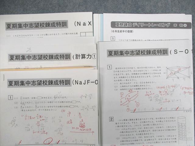 サピックス 3年 デイリー/夏期・冬期/算基礎トレ 2019年版 中古