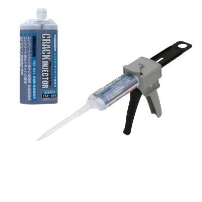 楽天市場】ヘルメチック クラックインジェクター TSE-050 セット 1本