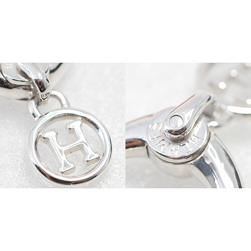 楽天市場】エルメス/ AG925 ヴィンテージ Hロゴ カラビナ キーホルダー