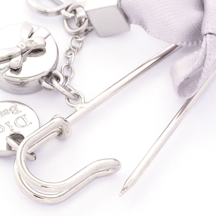 楽天市場】クリスチャン ディオール ピンブローチ リボンモチーフ Dior