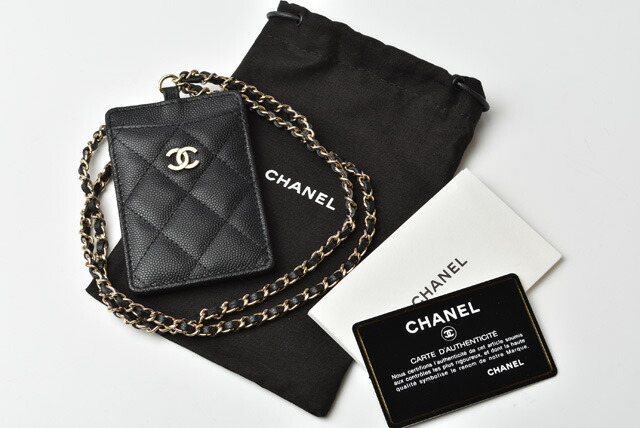 楽天市場】シャネル パスケース/IDホルダー/カードケース CHANEL