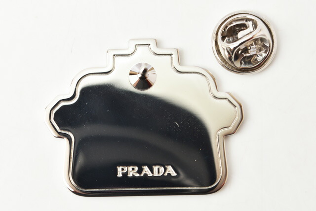 新品未使用・値下げ交渉可］PRADA ピンブローチ3点セット 新品未使用