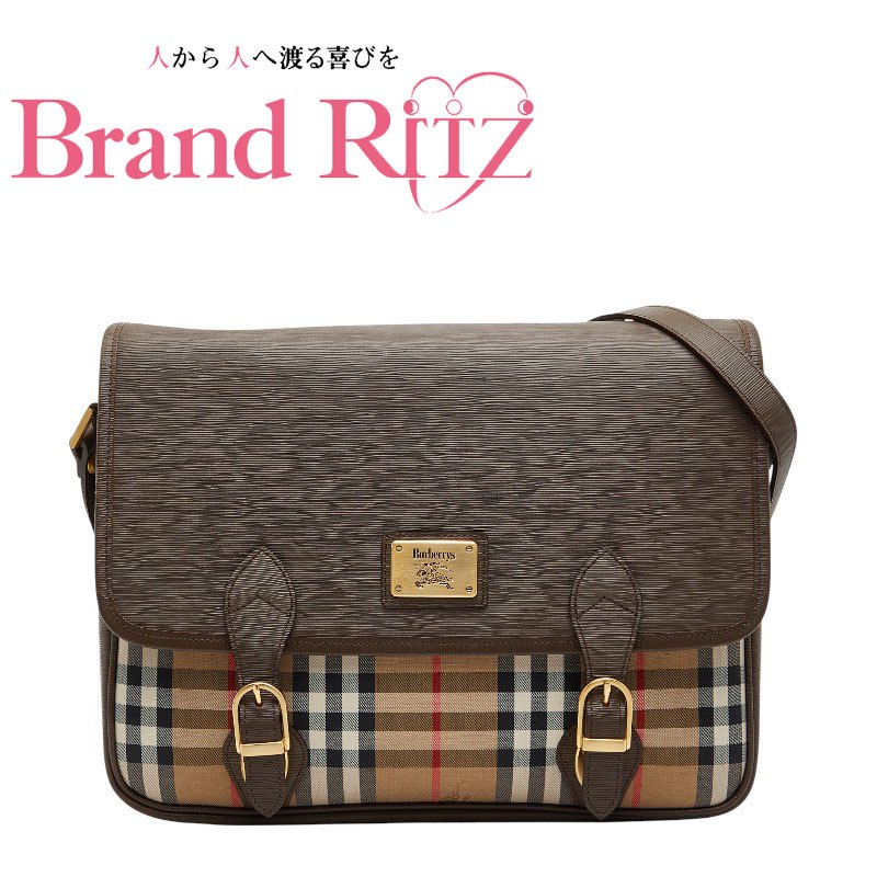 楽天市場】バーバリー ノバチェック ショルダーバッグ ベージュ