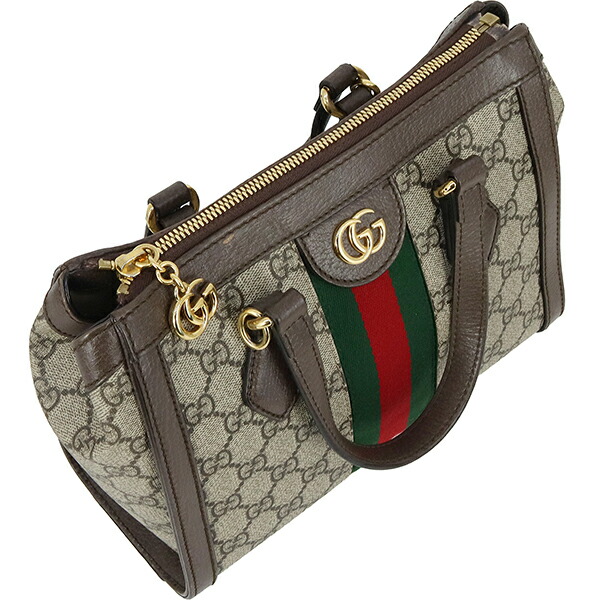 楽天市場】【中古】 グッチ トートバッグ GGスモール オフィディア GG