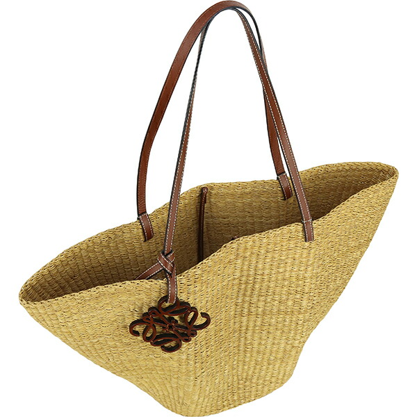 楽天市場】【超美品】 ロエベ トートバッグ シェル バスケットバッグ