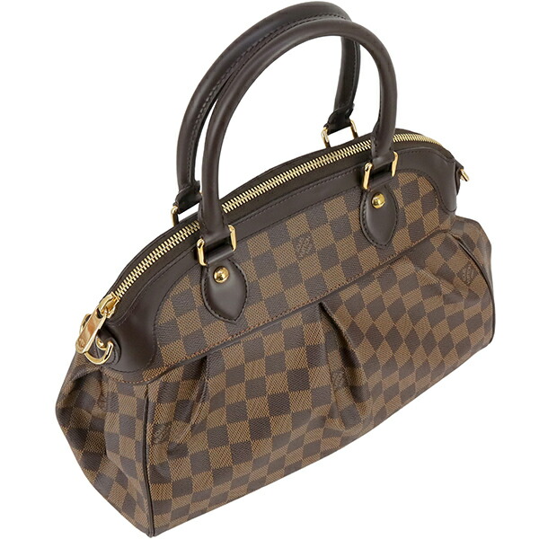 楽天市場】【超美品】 ルイヴィトン トレヴィ PM ダミエ レザー