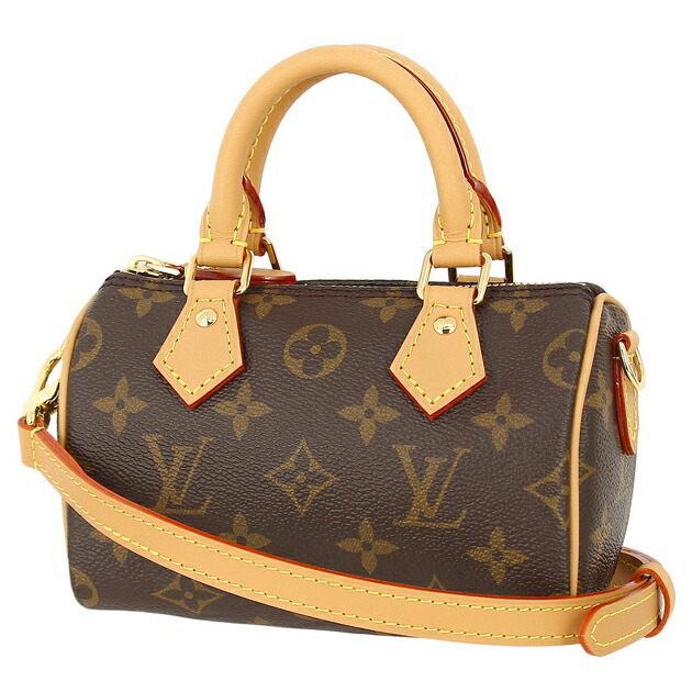 楽天市場】【新品】 ルイヴィトン ナノスピーディ モノグラム レザー