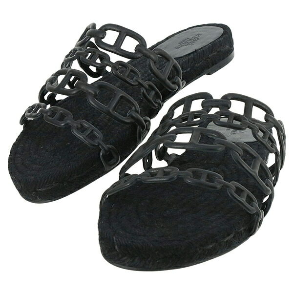 楽天市場】【未使用品】 エルメス サンダル アンコーヌ エスパドリーユ