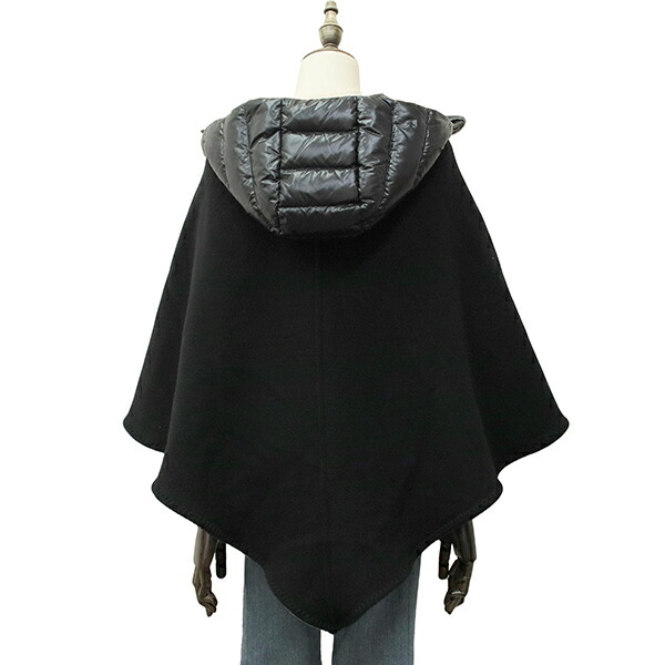 楽天市場】モンクレール ポンチョ ケープ フードあり ダウン切り替え