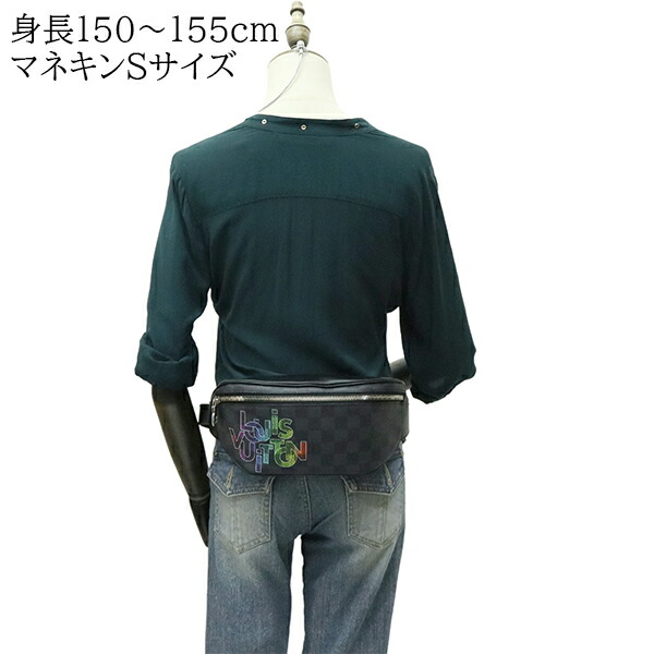 楽天市場】ルイヴィトン バムバッグ ダミエ グラフィット リンク