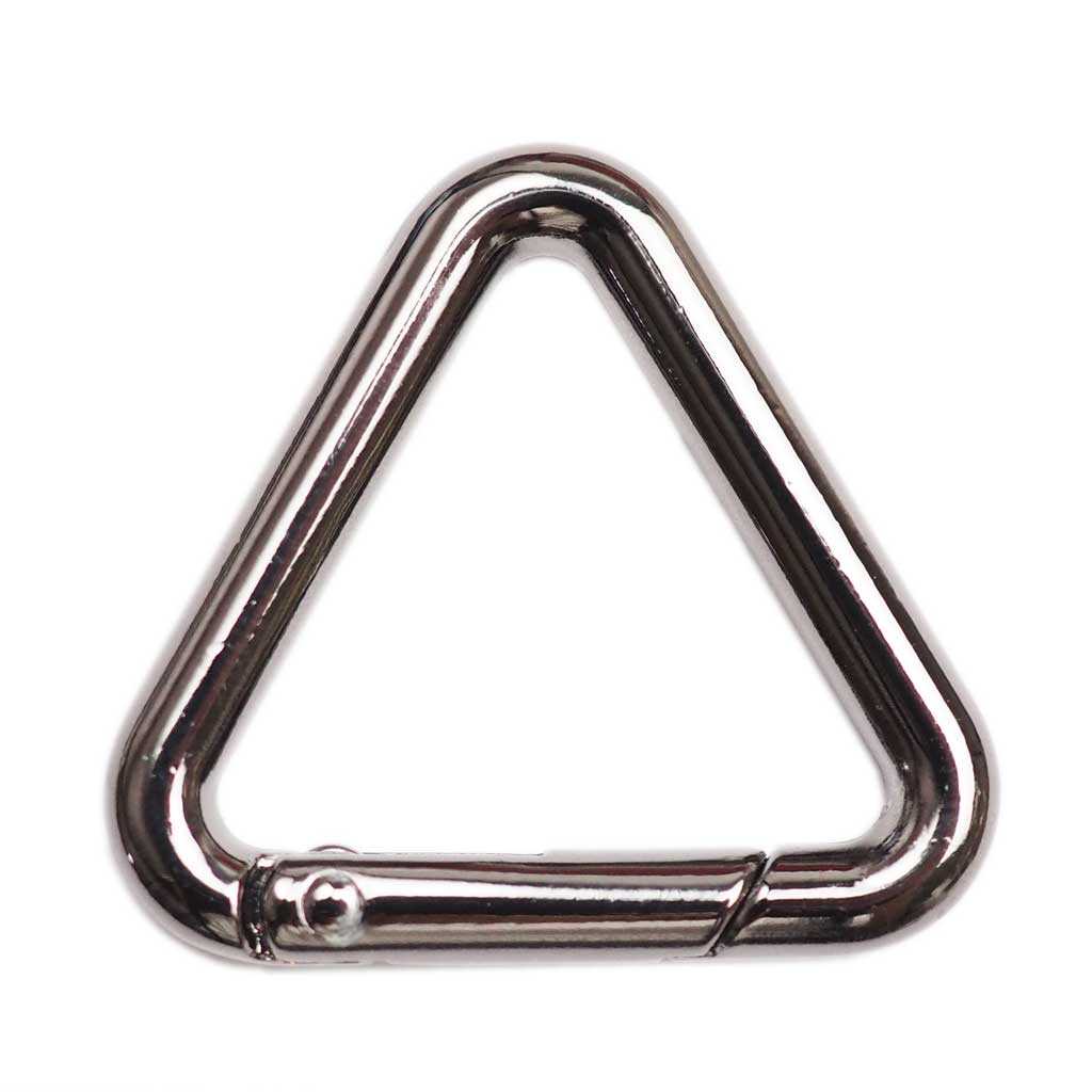 楽天市場】三角カラビナ トライアングル/フック/三角カン キーホルダー