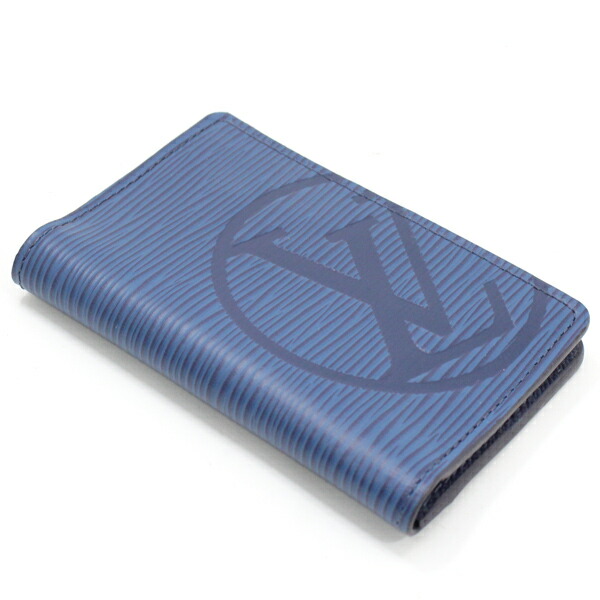 楽天市場】ルイヴィトン カードケース エピ LVサークル レザー 本革 青