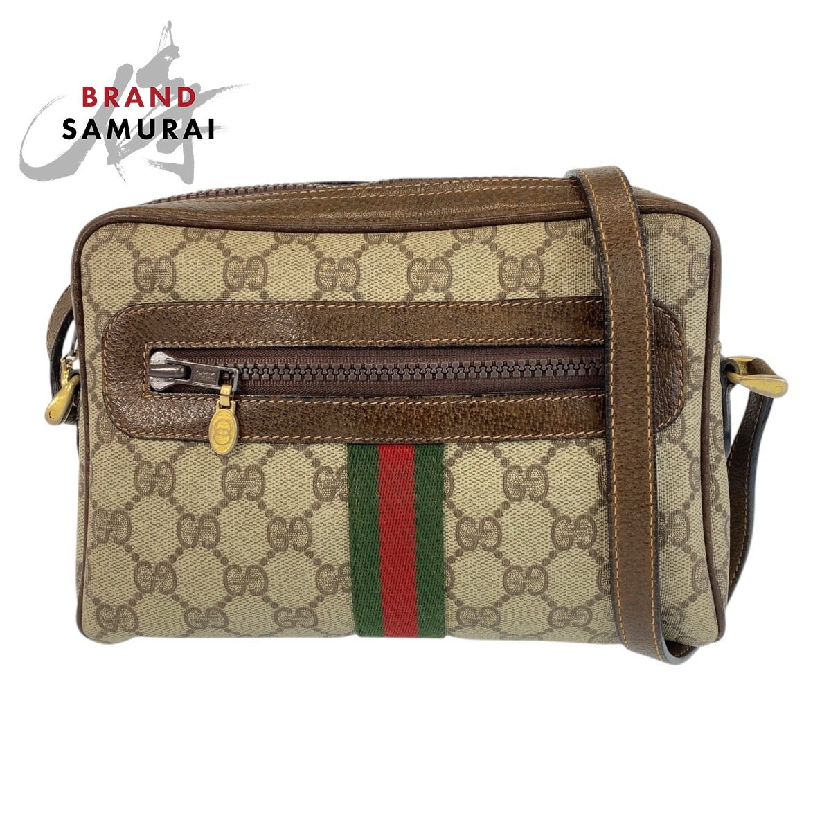 楽天市場】GUCCI グッチ シェリーライン ベージュ ブラウン ゴールド