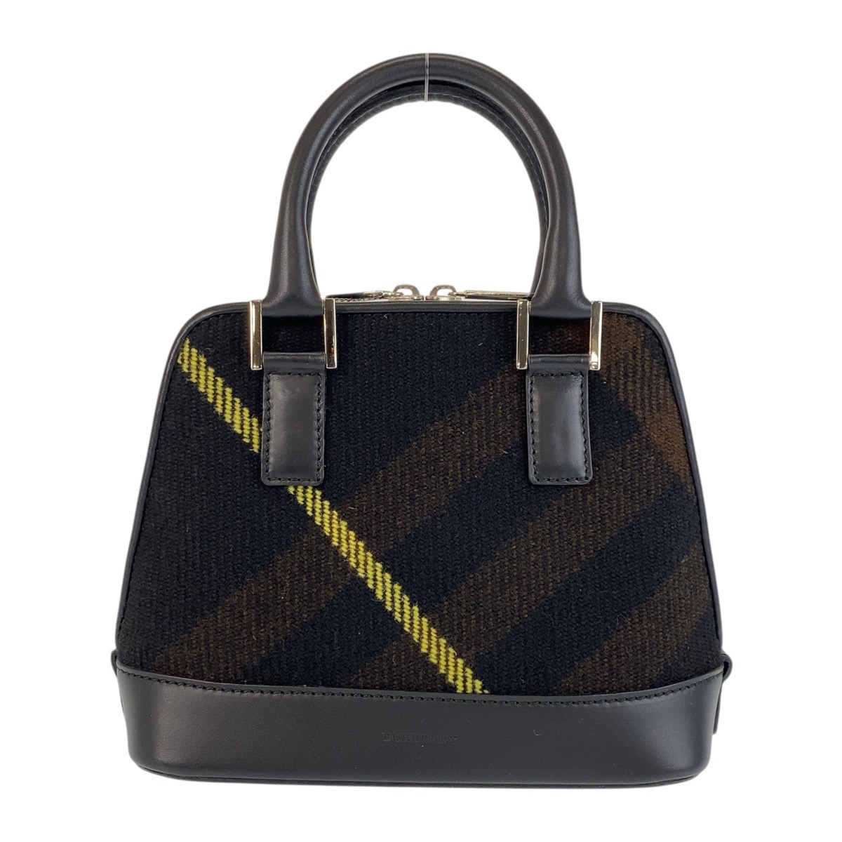 楽天市場】美品 BURBERRY バーバリー チェック柄 ブラック 黒 シルバー