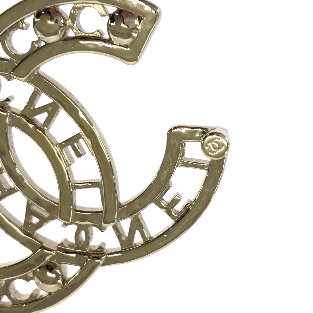 楽天市場】CHANEL シャネル 22AW ココマーク フェイクパール ゴールド