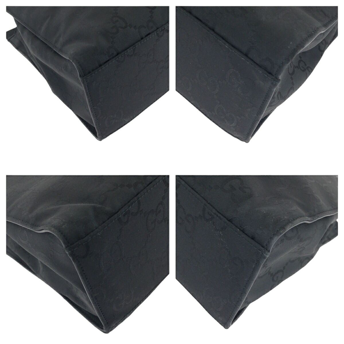 楽天市場】美品 GUCCI グッチ バンブー ブラック 黒 シルバー金具