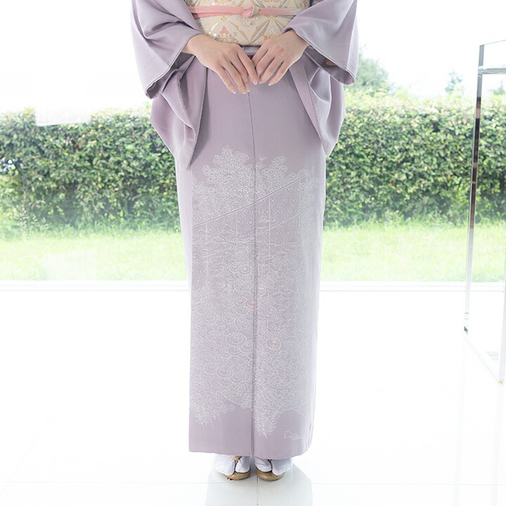 楽天市場】【レンタル 高級正絹 色留袖 フルセットレンタル】留袖 藤色