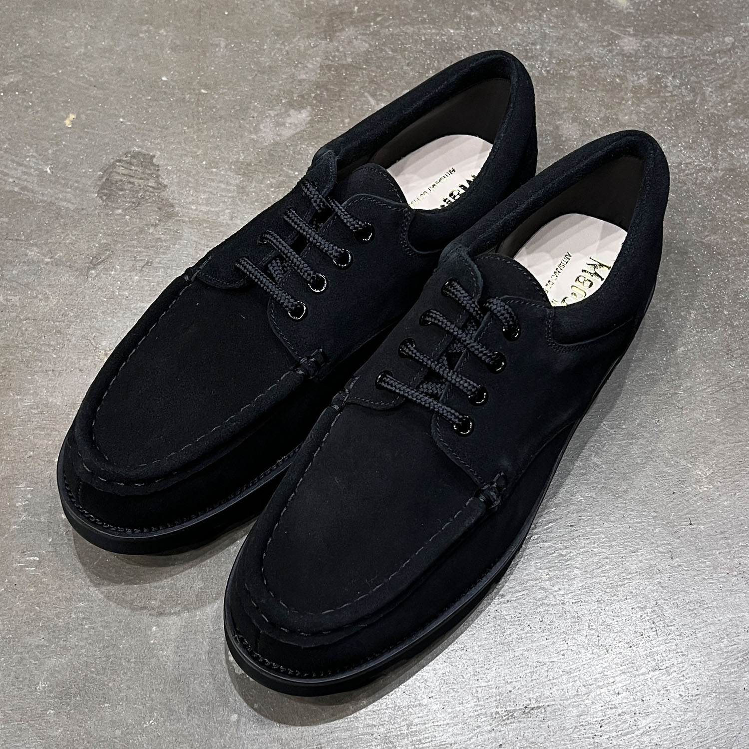 楽天市場】MARBOT【マルボー】-MOCCASIN SHOES(BLACK) : chanto.