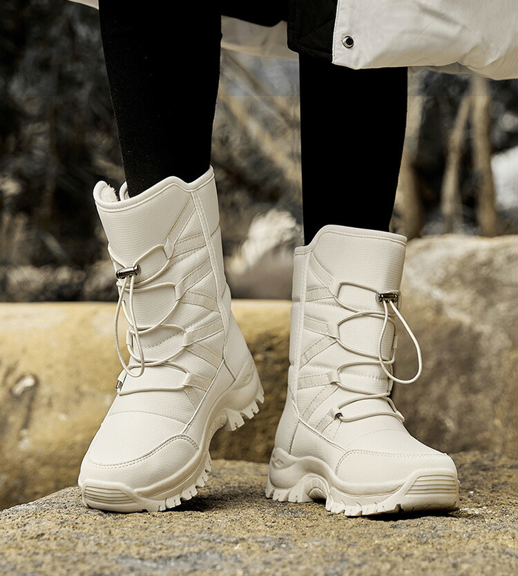 楽天市場】スノーブーツ レディース メンズ ショートブーツ スノー