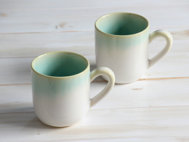 楽天市場】Lemonade マグペアセット （木箱） 萩焼 窯元 椿秀窯 萩陶苑