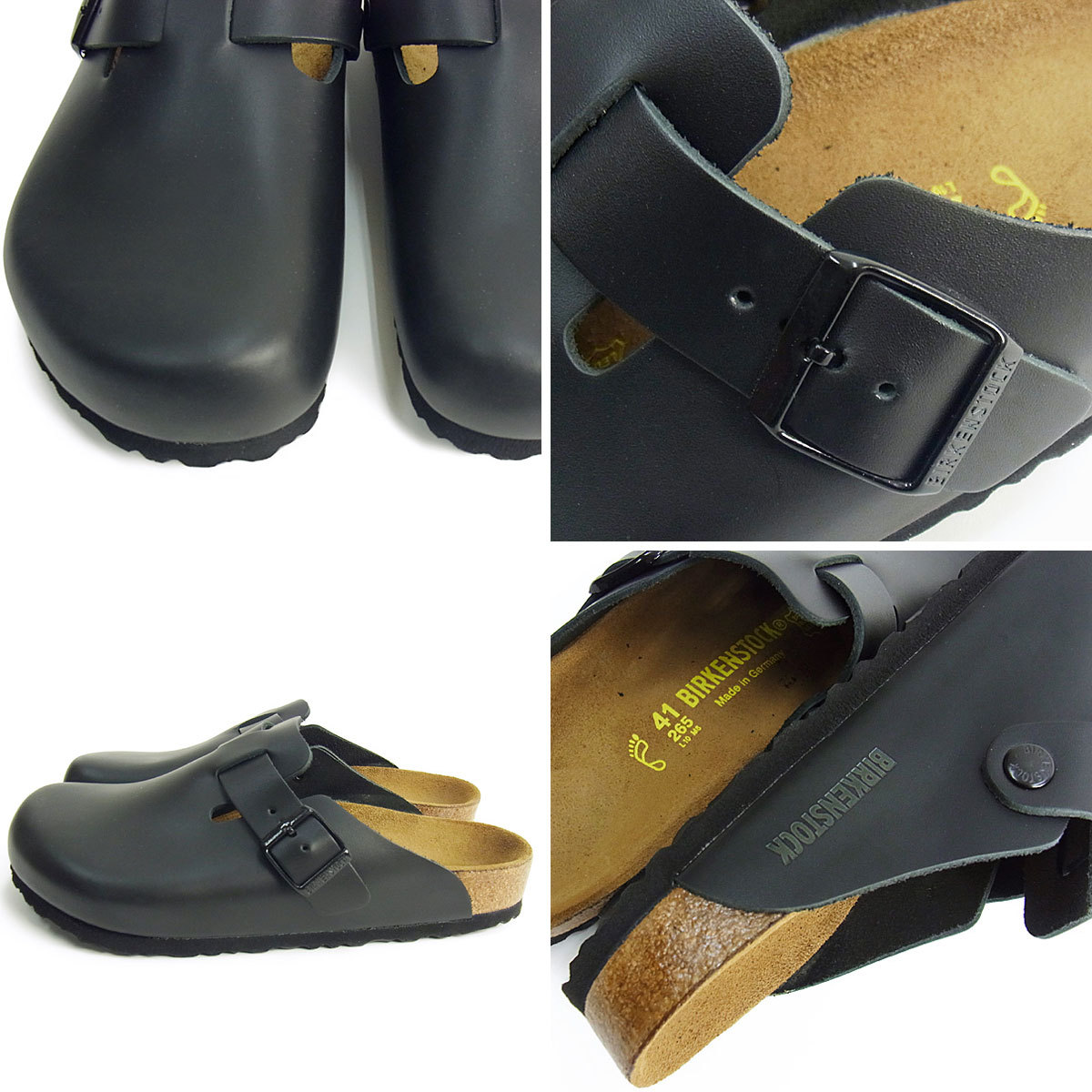 楽天市場】ビルケンシュトック BIRKENSTOCK ボストン スムースレザー