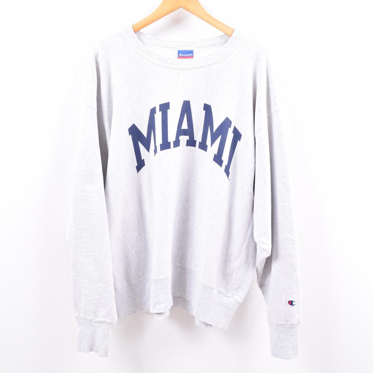 楽天市場】チャンピオン Champion リバースウィーブ MIAMI マイアミ