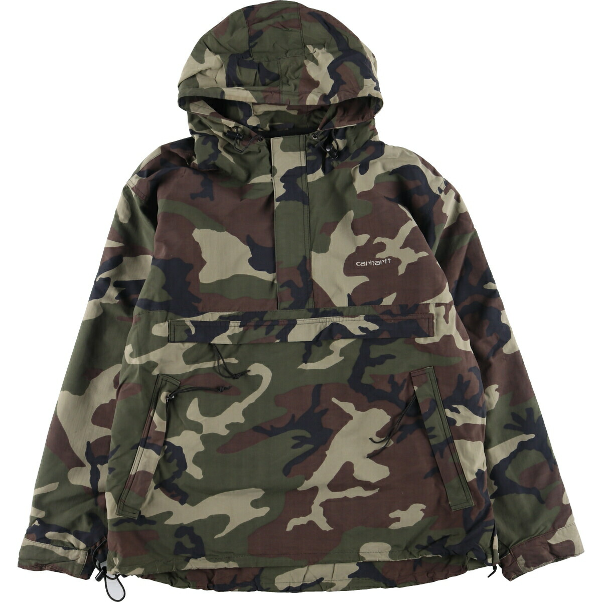 楽天市場】古着 カーハート Carhartt 迷彩柄 アノラックパーカー