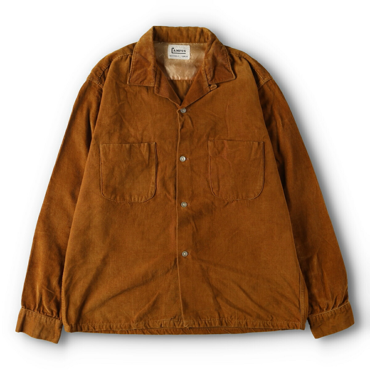 60'S BRONGO LACE-UP コーデュロイ シャツ 60'S BRONGO LACE-UP