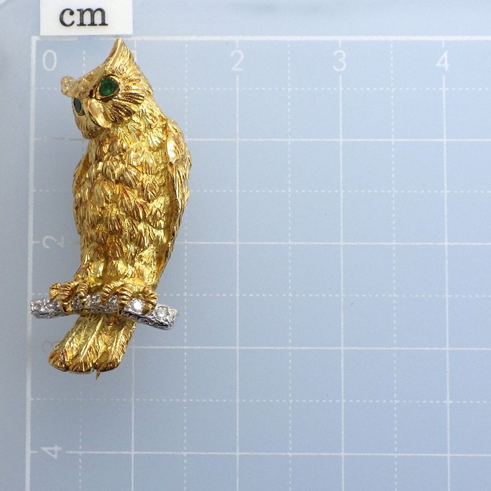 楽天市場】ティファニー Tiffany & Co. ブローチ フクロウ 梟 モチーフ