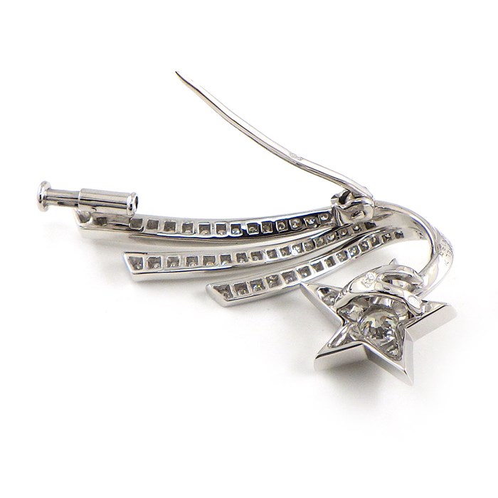 楽天市場】シャネル CHANEL ブローチ コメット シューティング スター