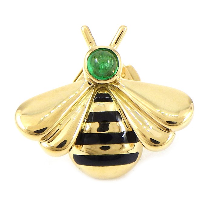 楽天市場】カルティエ Cartier ピンブローチ 蜂 ハチ ビー モチーフ