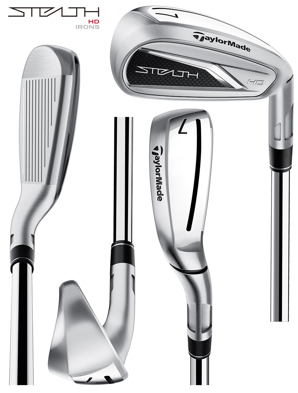 楽天市場】テーラーメイド STEALTH HD ステルス HD アイアン 5本セット