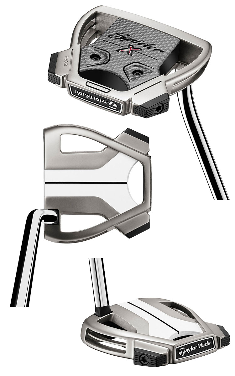 楽天市場】テーラーメイド SPIDER X HYDRO BLAST SINGLE BEND パター