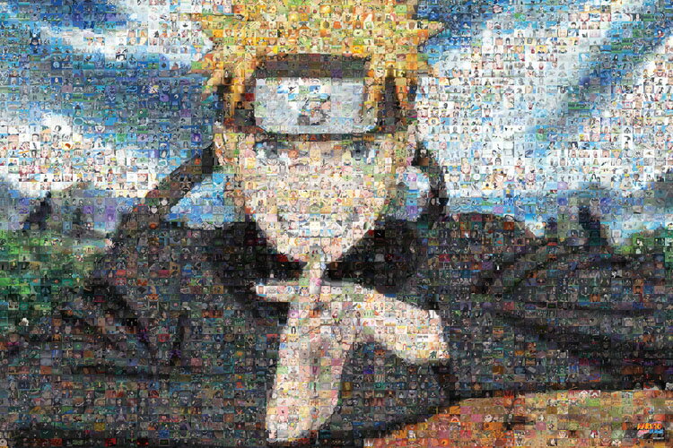 楽天市場】naruto モザイクアート パズルの通販