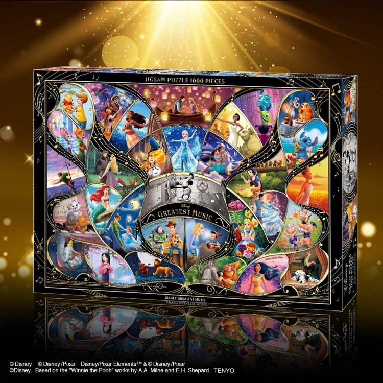 楽天市場】ジグソーパズル 1000ピース DISNEY GREATEST MUSIC(オール