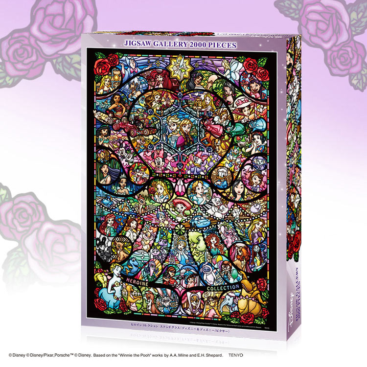 楽天市場】ジグソーパズル 2000ピース ヒロインコレクションステンド