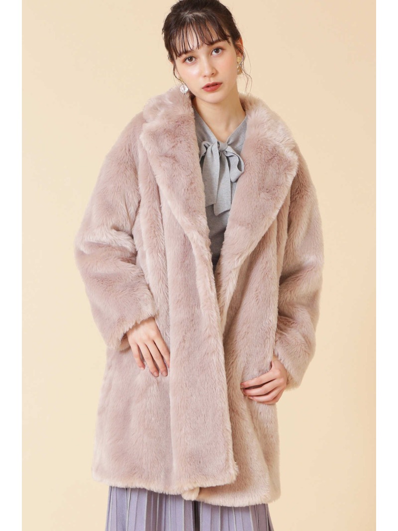楽天市場】【SALE／70%OFF】◇フェイクファーロングコート JILL by