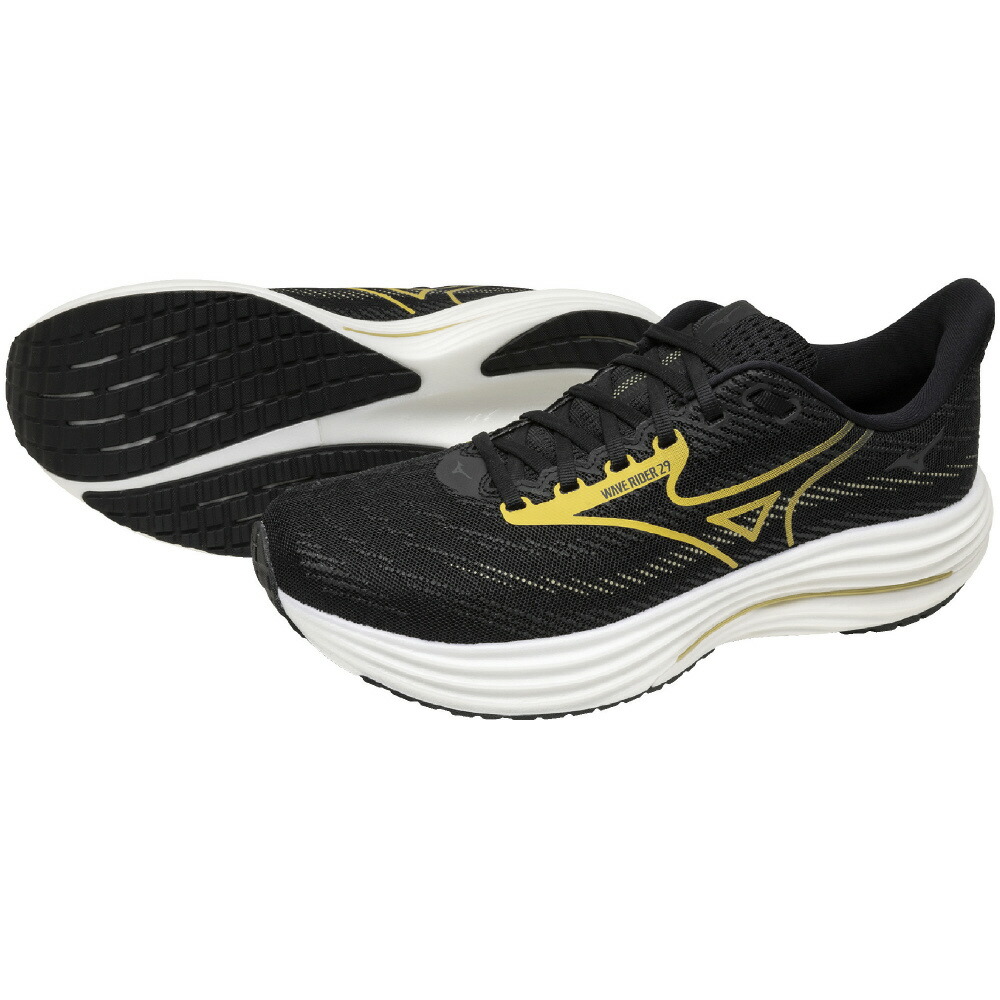 楽天市場】mizuno ランニングシューズ ブラック ゴールドの通販