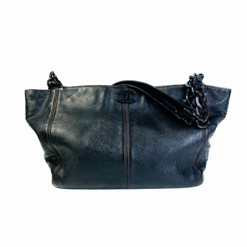 楽天市場】CHANEL シャネル ココマーク キャビアスキン トートバッグ